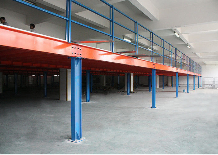 Customized Steel Industrial Mezzanine Floors In Stacking Racks & Shelves