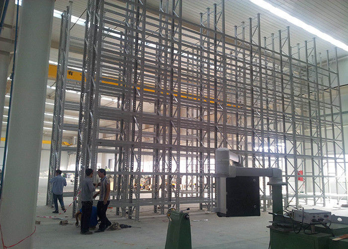 Multi Level Heavy Duty Storage Rack High Strength Steel Pallet Racking For Warehouses