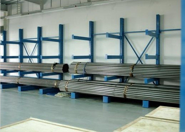 Customized Metal Single Sided Cantilever Rack , Construction Material Storage Racks