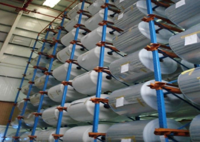 Cold Rolled Structure Steel Drive In Racking System For Drum Type Objects Storage