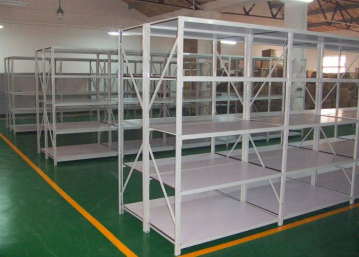 Light-Duty Adjustable Steel Storage Racks for Workshop Small Parts Organization (100-300kg/Level Load-Bearing)