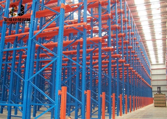 Power Coated Customer Size 2000-6500 Mm Height Pallet Rack Gravity Shelves
