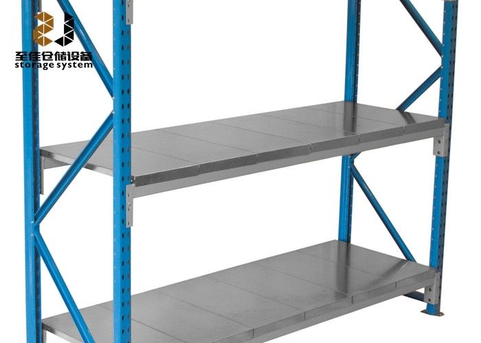 Steel Powder Coated Galvanized Ral System Light Duty Storage Rack / Color Pallet Racking