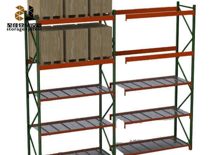 100kg-120kg / Layer Powder Coated Ral System Light Duty Storage Rack Color Pallet Shelf Ideas