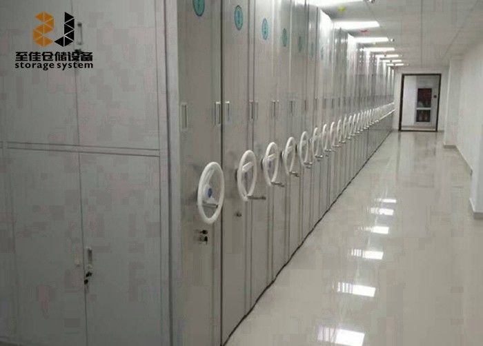 3 Point Key Lock 6 Layers Moving File Cabinets Shelf System Corrosion Protection