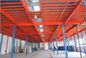 Free Standing Industrial Mezzanine Floors High Density Steel Material For Construction