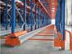 Stainless Steel Shuttle Pallet Racking System Drive In Rack With Automatic Radio Function