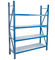 Medium Duty Adjustable Storage Racks , Steel Industrial Shelving Racks