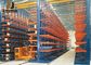 Powder Coating Cantilever Pallet Racking Customized Size With Safelock