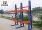 Cantilever Lumber Rack , Metal Cantilever Rack Heavy Duty Cantilever Shelving System