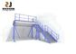 500kg-1500kg/sqm Metal Mezzanine Systems , Storage Mezzanine Floor Warehouse System