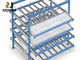 4 Tier Warehouse Metal Storage Racks Adjustable Multi Level High Efficiency