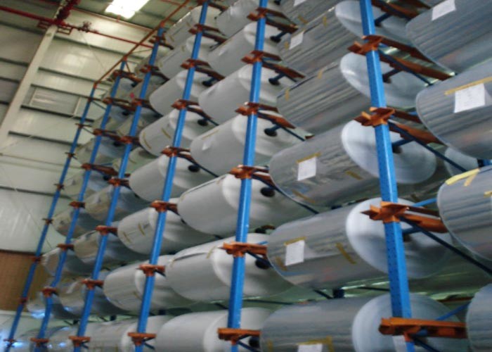 Cold Rolled Structure Steel Drive In Racking System For Drum Type ...