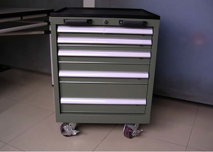 Locking Mobile Tool Box Roll Cabinets With Wheels Flat Key Locking Mobile Tool Box Roll Cabinets