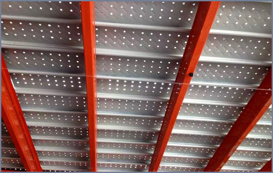 Corrosion Protection Steel Frame Mezzanine Floor System For Factory