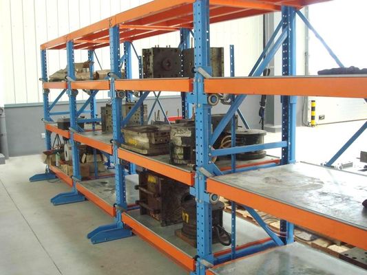 Adjustable Drawable Mold Storage Racks Systems For Plastic Mould Industry 2T Weight Load