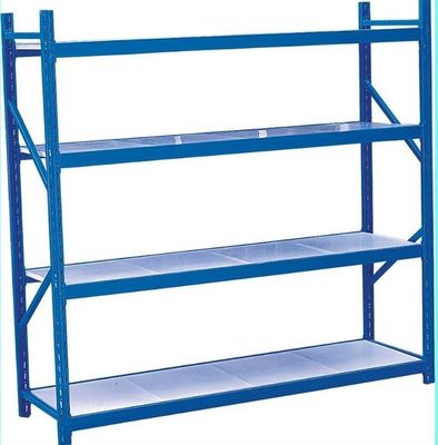 Medium Duty Adjustable Storage Racks , Steel Industrial Shelving Racks