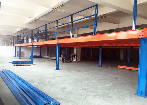 Heavy Duty Metal Industrial Mezzanine Floors For Warehouse / Office