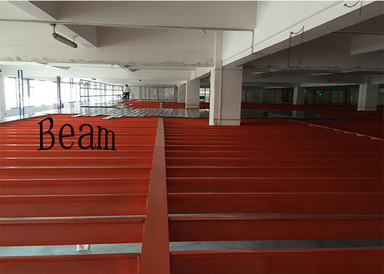 Heavy Duty Metal Industrial Mezzanine Floors For Warehouse / Office