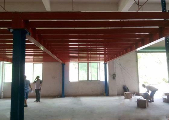 Customized Rack Supported Mezzanine Floor For Large Stroge High Load Capacity