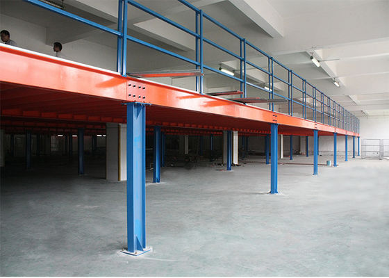 Customized Industrial Mezzanine Floors Multi Level Pallet Rack Mezzanine Systems