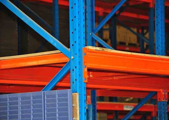 Q235B Steel Warehouse Heavy Duty Storage Racks With Plywood Board