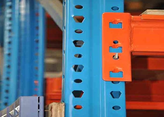 Q235B Steel Warehouse Heavy Duty Storage Racks With Plywood Board