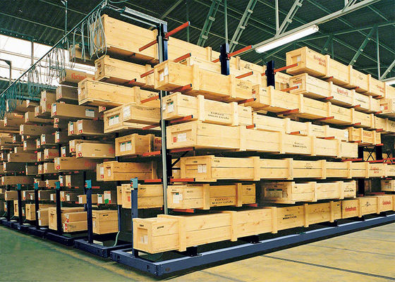 Heavy Duty Cantilever Pallet Racking For Warehouse Plywood Storage