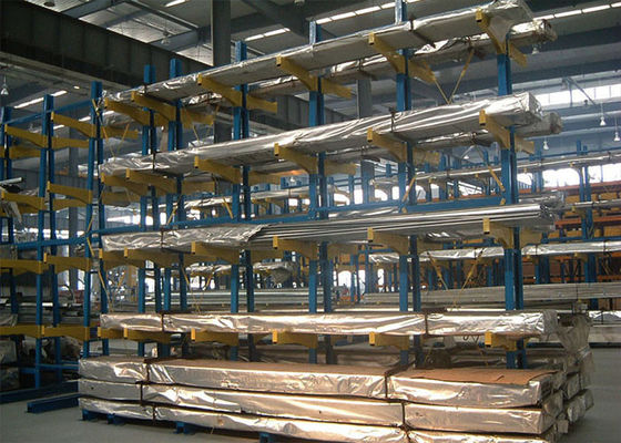 Heavy Duty Cantilever Pallet Racking For Warehouse Plywood Storage