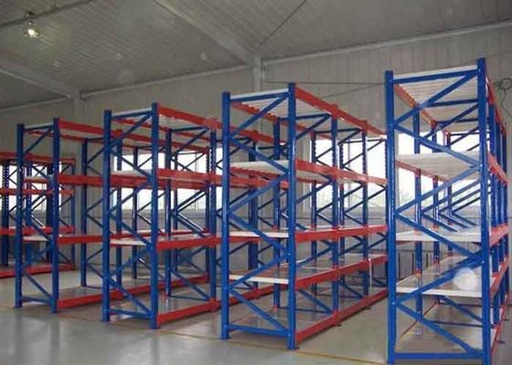 Medium Duty Industrial Steel Storage Racks 500kg/Layer Commercial Warehouse Shelving