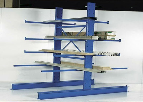 Double Sided Cantilever Storage Racks Industrial Cantilever Material Rack For Long Objects