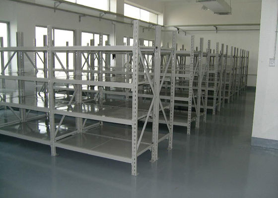 Steel Medium Duty Racking System , Adjustable Warehouse Shelving Rack System