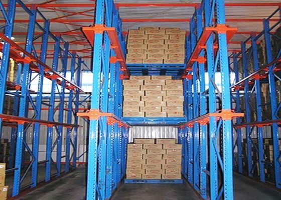 Logistics Center Industrial Steel Drive In Pallet Racking System For Warehouse 