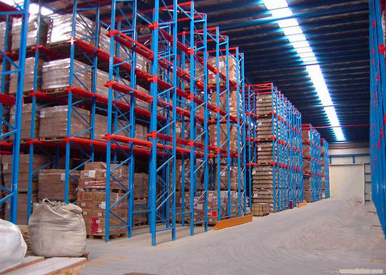 Steel Adjustable Drive In Steel Warehouse Shelving Rack Pallet Racking Shelves 4000kg/Level