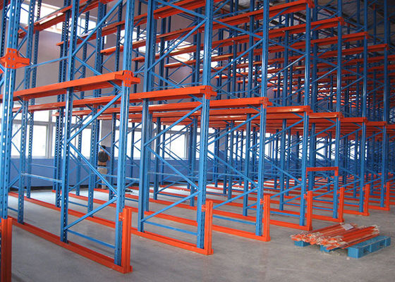 Steel Adjustable Drive In Steel Warehouse Shelving Rack Pallet Racking Shelves 4000kg/Level
