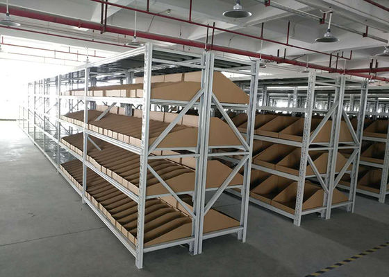 Multi Level Industrial Steel Storage Racks ODM / OEM Pallet Rack Supported Mezzanine