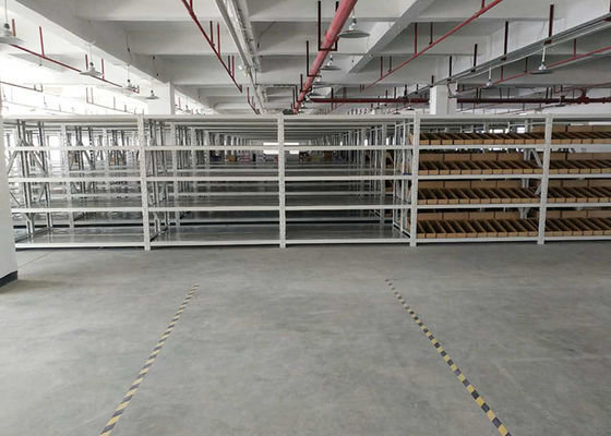 Multi Level Industrial Steel Storage Racks ODM / OEM Pallet Rack Supported Mezzanine