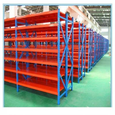 Adjustable Medium Duty Metal Shelving Rack ,  Steel Racking System For Warehouse 