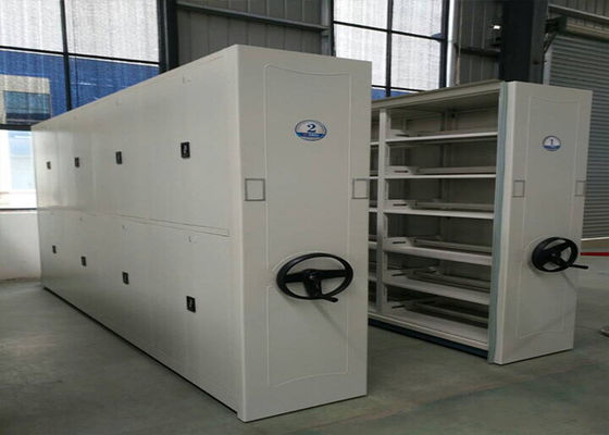 Compact File Cabinet Storage Systems , Metal Lateral File Cabinet With Sliding Track