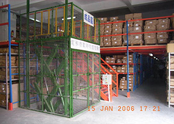 Rack Supported Mezzanine Industrial Steel Storage Racks Cold Rolled With Racking Frames