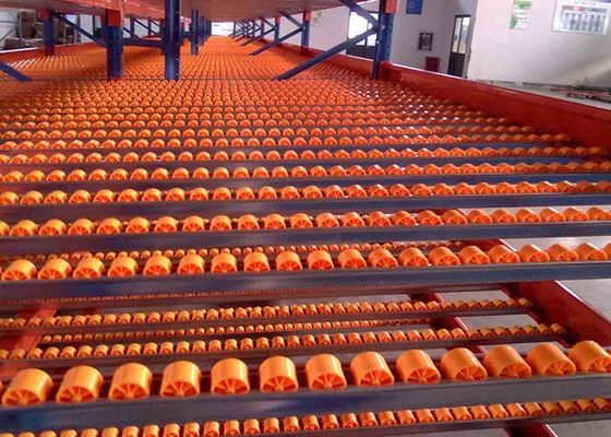 1000kg/pallet Industrial Steel Storage Racks Gravity Flow Rack In Warehouse