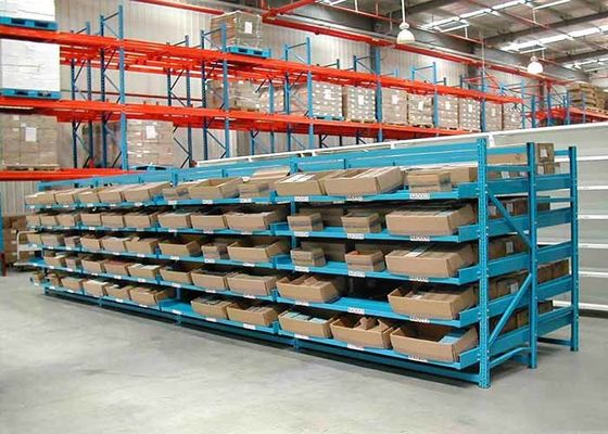 Assembled Industrial Steel Storage Racks , Gravity Flow Pallet Racking Systems