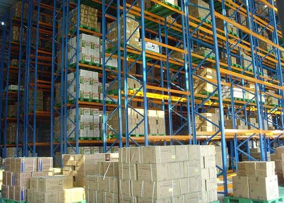 Adjustable steel heavy duty pallet racking storage system for warehouse