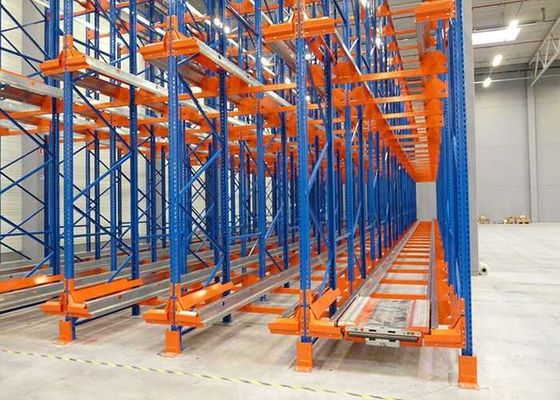 Selective High Density Radio Shuttle Storage System Anti Corrosion Heavy Duty