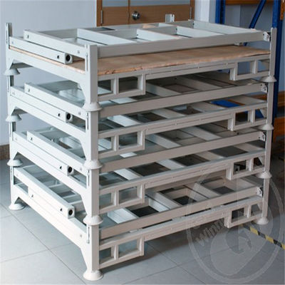 Apparel Factory Metal Wire Mesh Cage , Foldable Wire Mesh Container For Storage