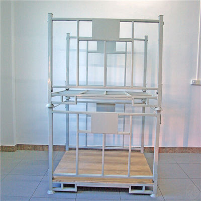 Apparel Factory Metal Wire Mesh Cage , Foldable Wire Mesh Container For Storage