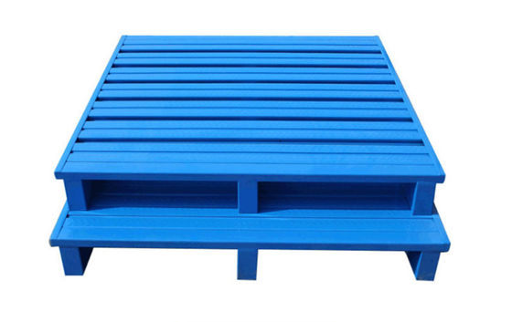 Galvanized Heavy Duty Steel Pallet Warehouse Storage Stackable Metal Pallets