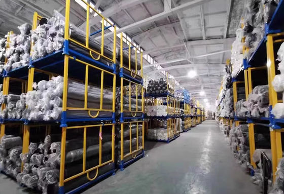Heavy Duty Stackable Warehouse Racks Assemblable / Foldable Stackable Shelf Racks