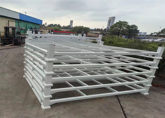 Customized Metal Stackable Warehouse Racks for Cloth Storage Foldable and Durable