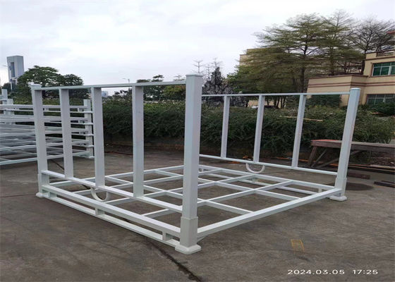 Customized Metal Stackable Warehouse Racks for Cloth Storage Foldable and Durable